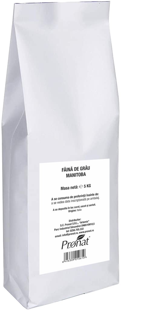 Faina de grau manitoba, 5kg Pronat
