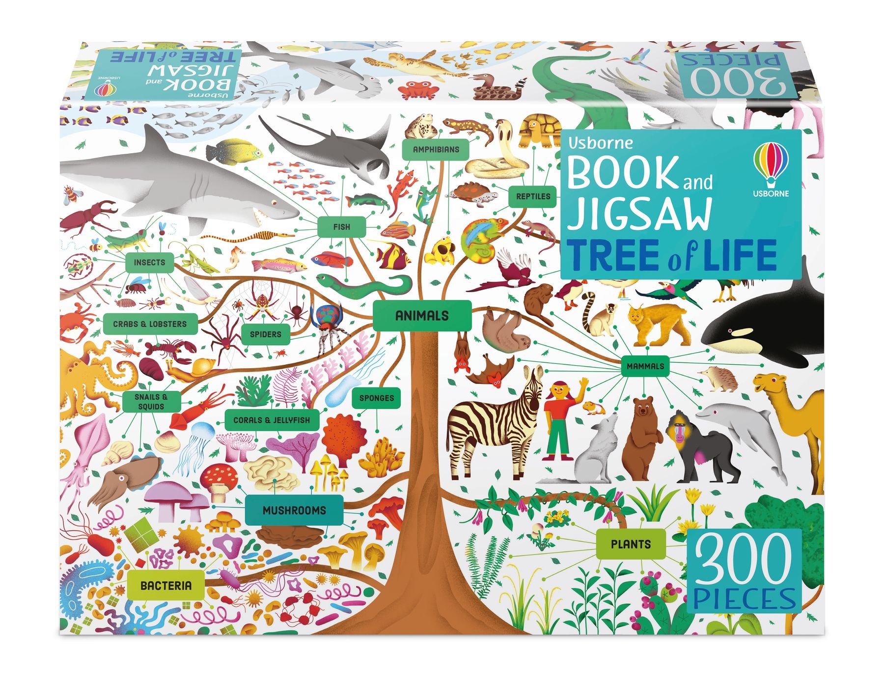 Set Puzzle si Carte - Tree of Life Usborne Books