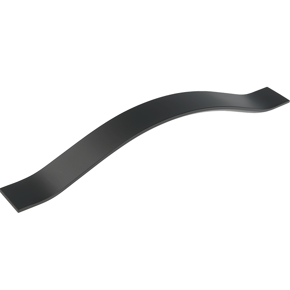 Maner AA319, aluminiu, negru anodizat, 128 mm