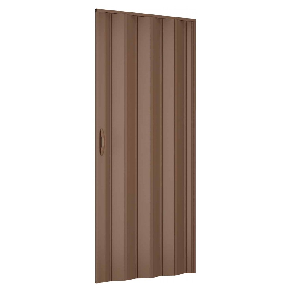 Usa plianta din PVC Aurora, decor nuc, 203 x 85 cm