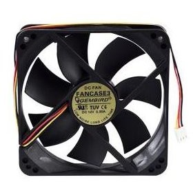 Ventilator carcasa  , 120mm, Ball Bearing, negru