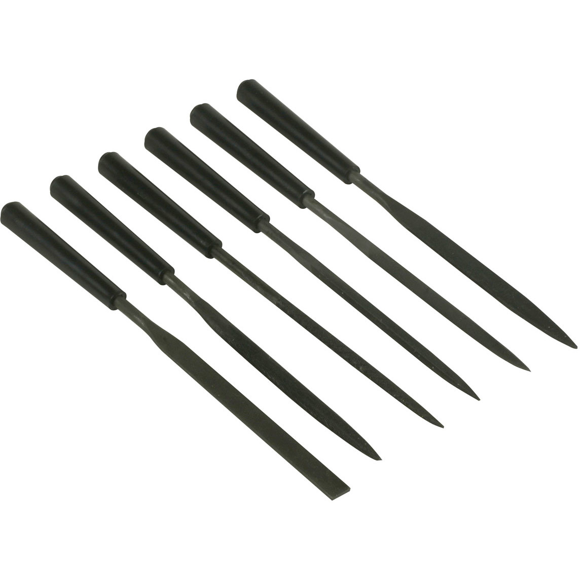 set 6 pile fine,  160mm
