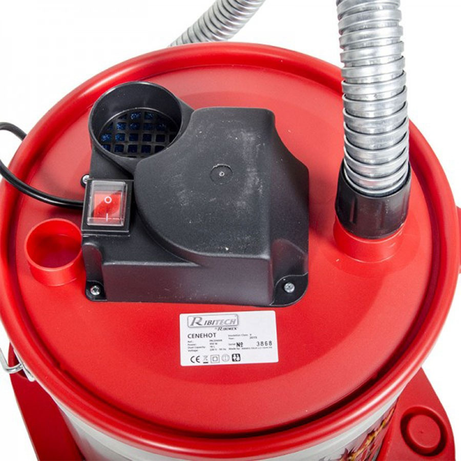 Aspirator pentru cenusa Cenehot 950 W pentru cenusa calda pana la 40 grade