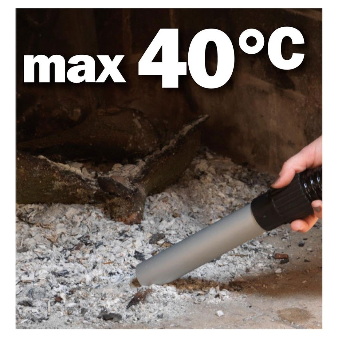 Aspirator pentru cenusa Ribimex Ceneti 800 W 15 l 220 V