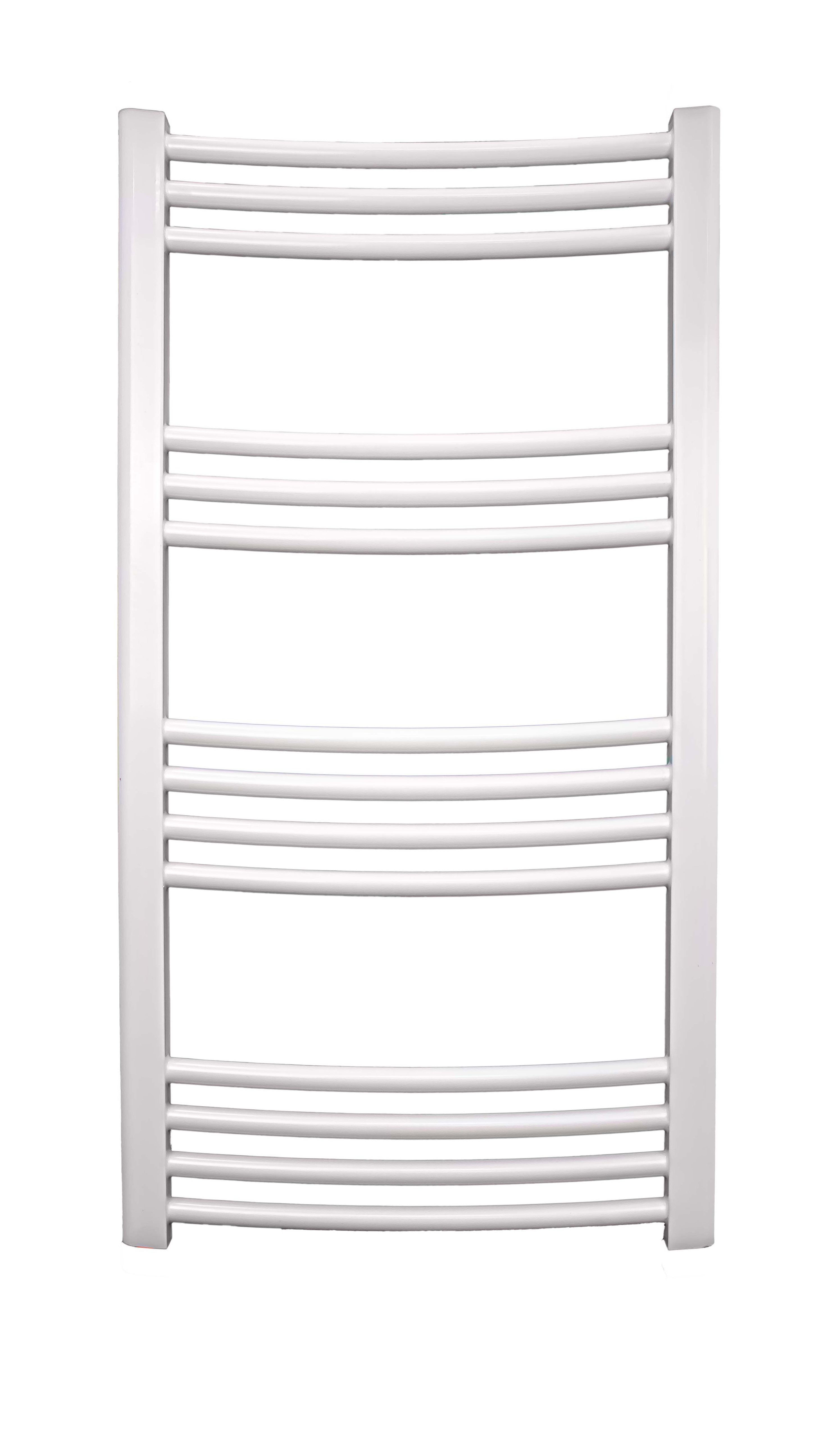 Radiator (calorifer) de baie tip portprosop Fornello Evo curbat 550x1000 Alb