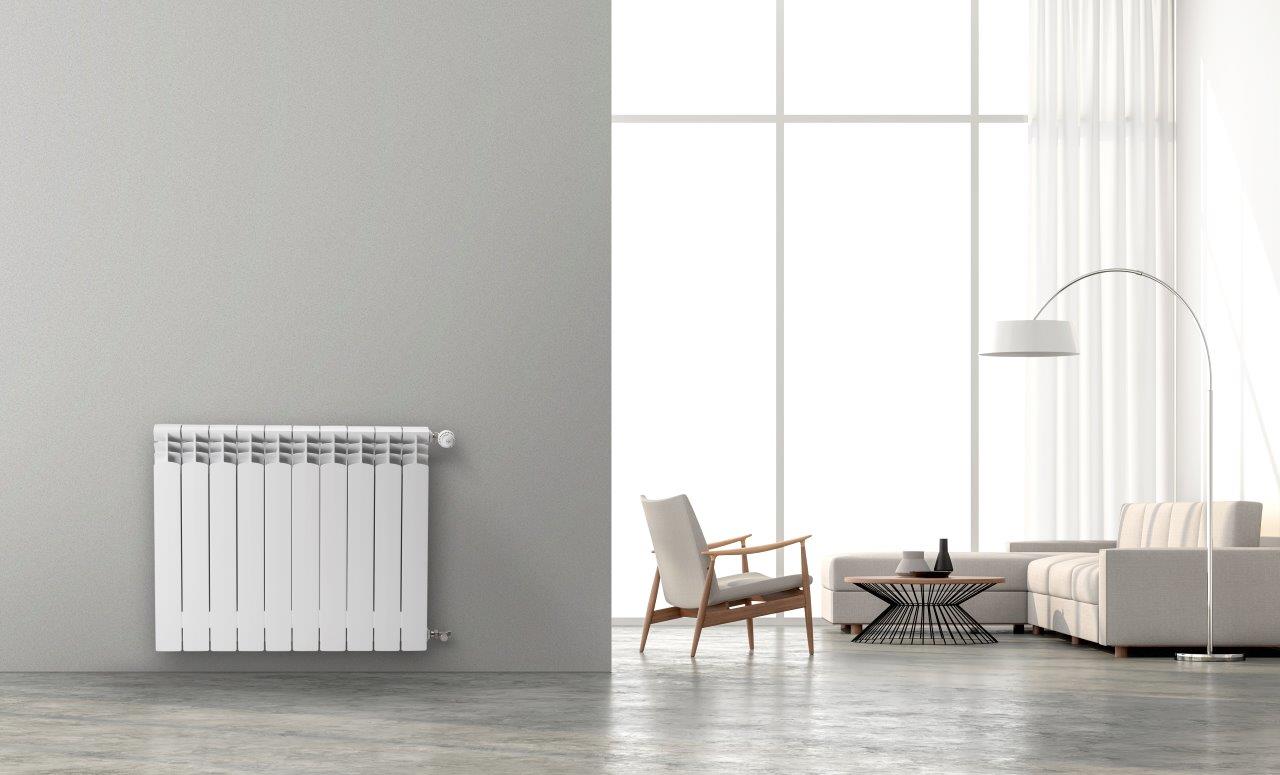 Radiator (calorifer) din aluminiu Fornello G600F 10  elementi 20 ani garantie inaltime 600 mm