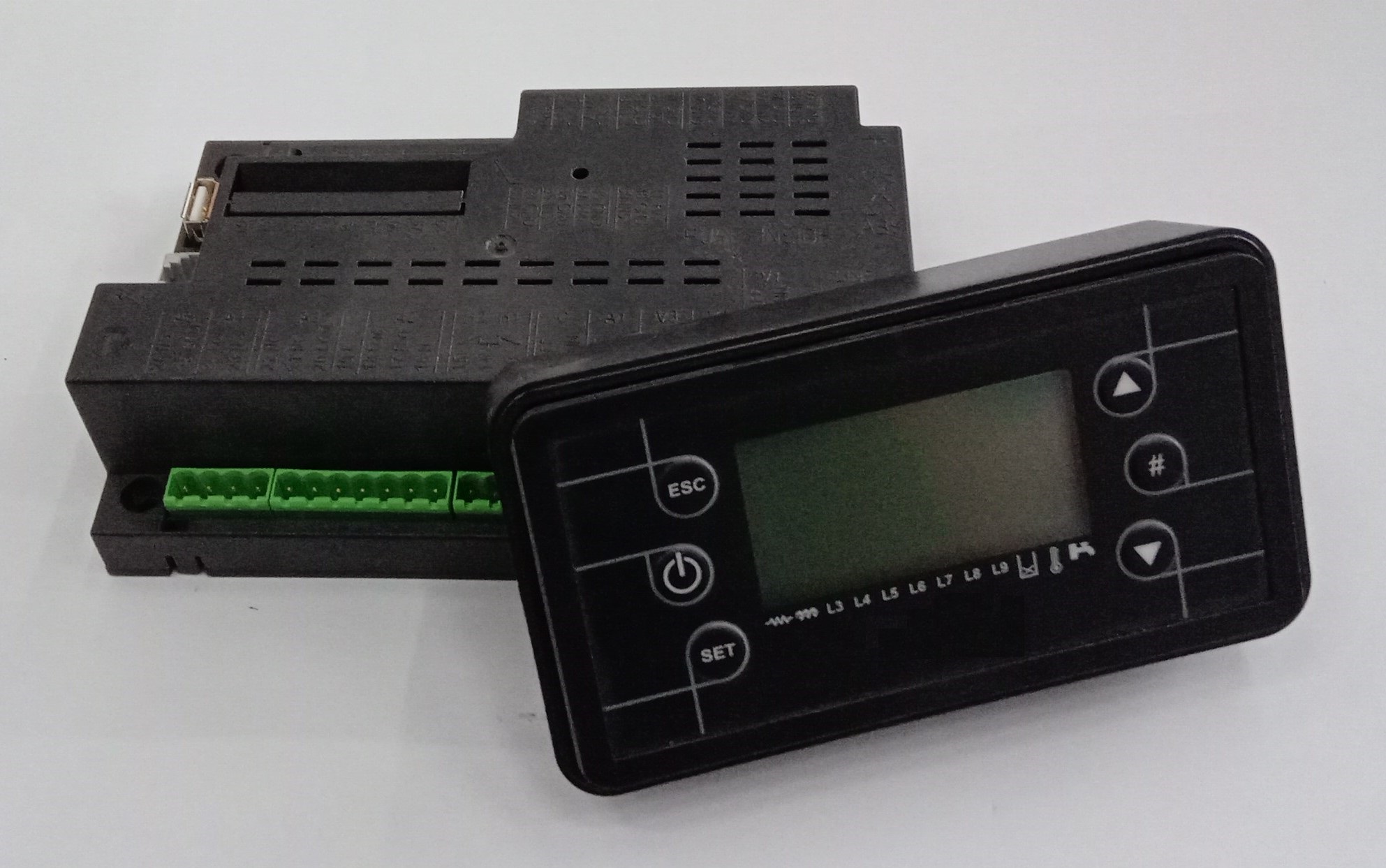 Kit automatizare Centrala Fornello Tera 28 kw format din placa electronica si display