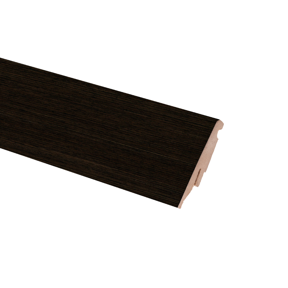 Plinta parchet MDF, wenge, 2440 x 60 x 19 mm
