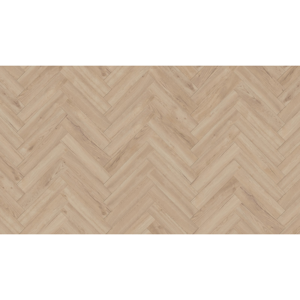 Parchet laminat 8 mm Kronotex Herringbone HB 3678, nuanta deschisa, stejar Toulouse, clasa de trafic 32, click, 655 x 133 mm