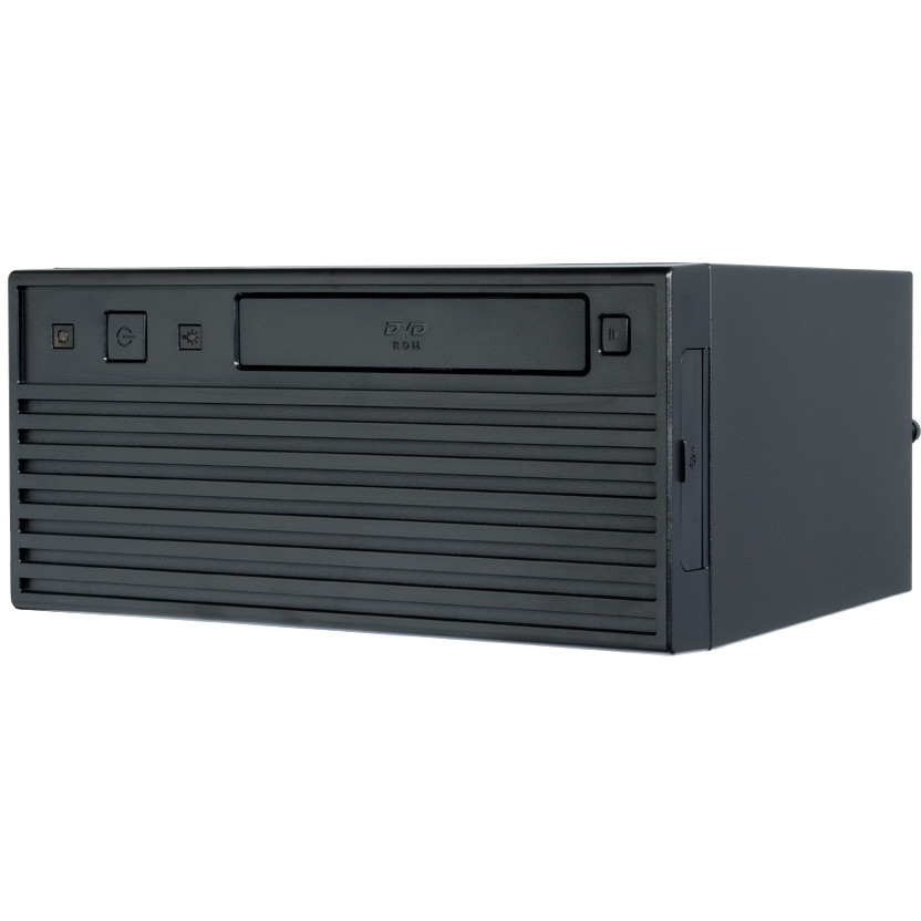 Carcasa Uni Series BT-02B-U3, mini ITX, neagra, sursa 180W