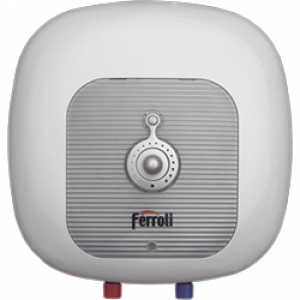 Boiler electric Ferroli Cubo SG 15 1500 W 15 l Termostat reglabil Protectie electrica IPx4 Montare deasupra chiuvetei