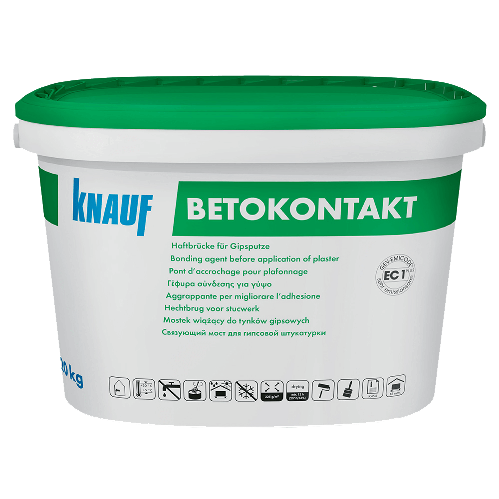 Amorsa suprafete neabsorbante din beton Knauf Betokontakt, interior, 20 kg