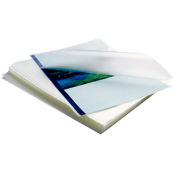 Folie Laminator Fellowes, A3, 100 microni, gri metalic, 100 bucati
