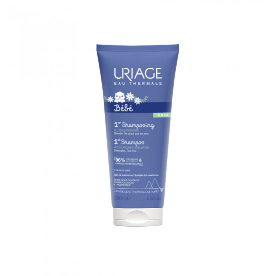 Sampon pentru copii 1er Bebe, Uriage (Concentratie: Sampon, Gramaj: 200 ml)