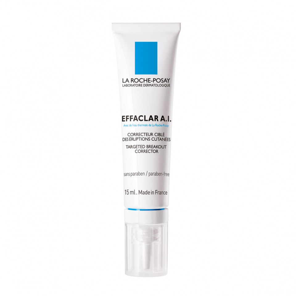 Fluid corector La Roche-Posay Effaclar AI pentru eruptiile cutanate localizate (Concentratie: Crema, Gramaj: 15 ml)