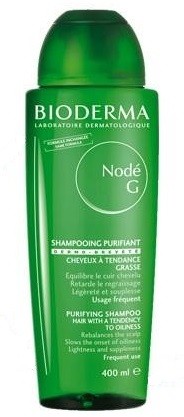 Sampon purifiant pentru par gras Node G Bioderma (Concentratie: Sampon, Gramaj: 400 ml)