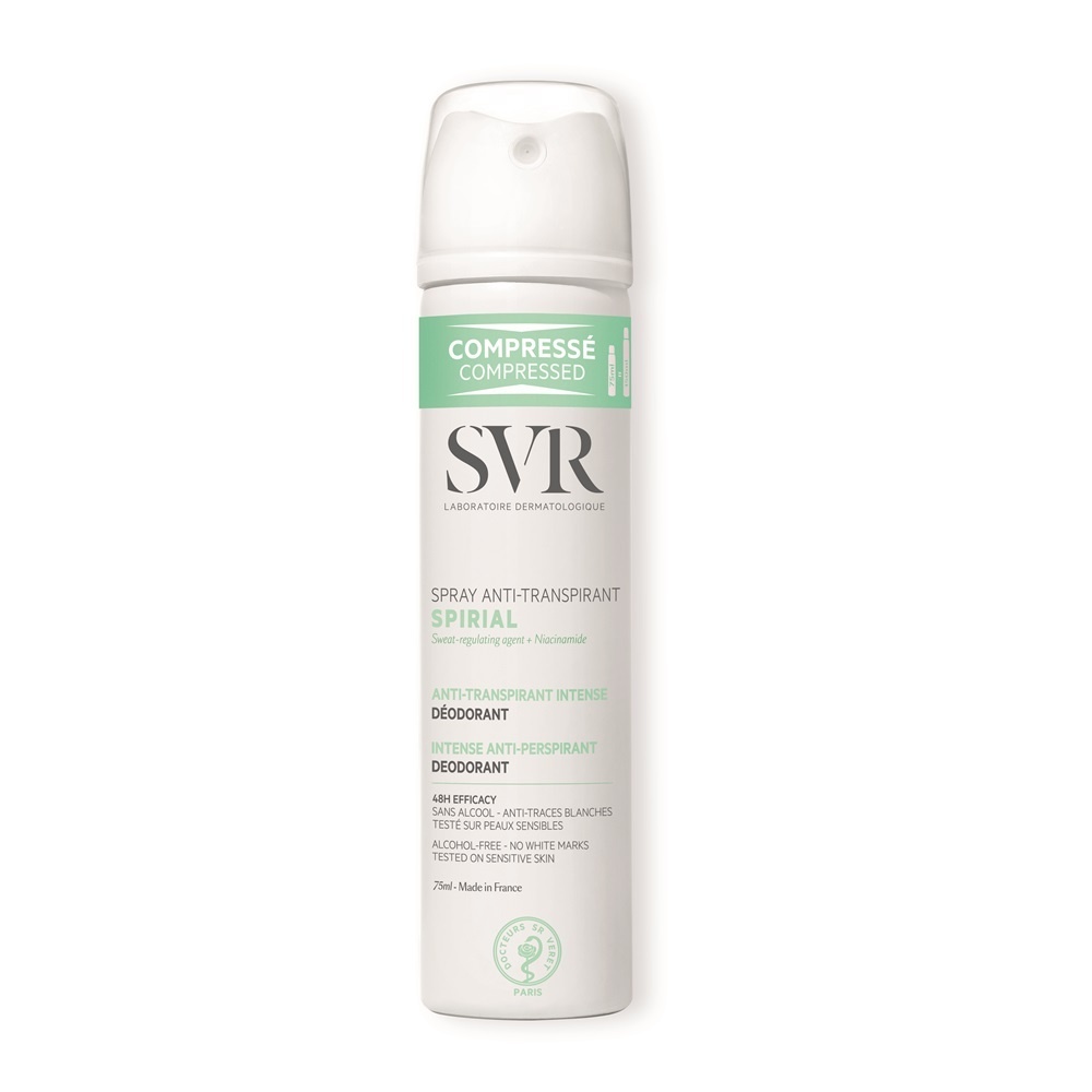 Spray antiperspirant Spirial Svr, 75 ml (Concentratie: Deo Spray, Gramaj: 75 ml)