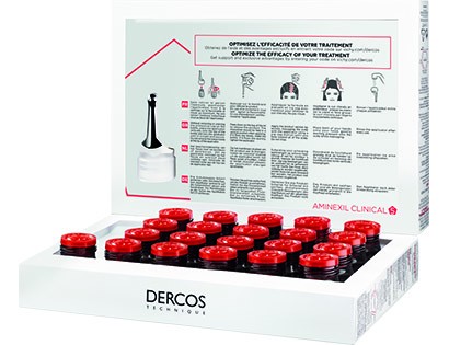 Tratament impotriva caderii parului pentru femei Vichy Dercos Aminexil Clinical 5 (Concentratie: Tratamente pentru par, Gramaj: 21 Fiole)
