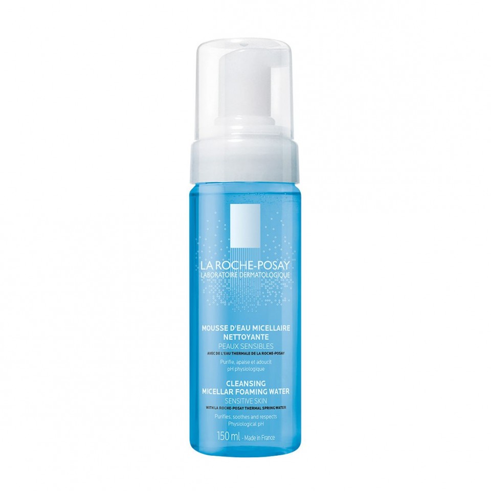 Spuma de apa micelara pentru piele sensibila La Roche-Posay (Gramaj: 150 ml, Concentratie: Solutie micelara)