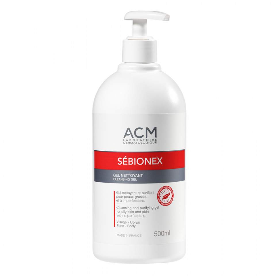 Gel de curatare purifiant Sebionex ACM (Gramaj: 200 ml, Concentratie: Gel de curatare)