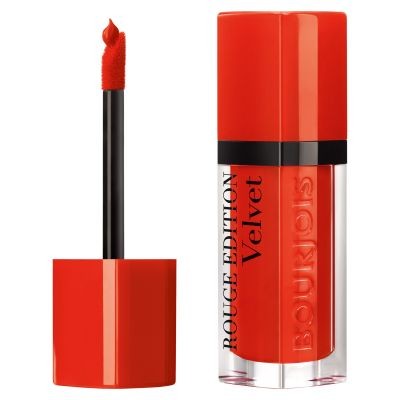 Lip Gloss Bourjois Rouge Edition Velvet (Concentratie: Lipgloss / Luciu de buze, Gramaj: 7,7 ml, Culoare produse: 20 Poppy Days)