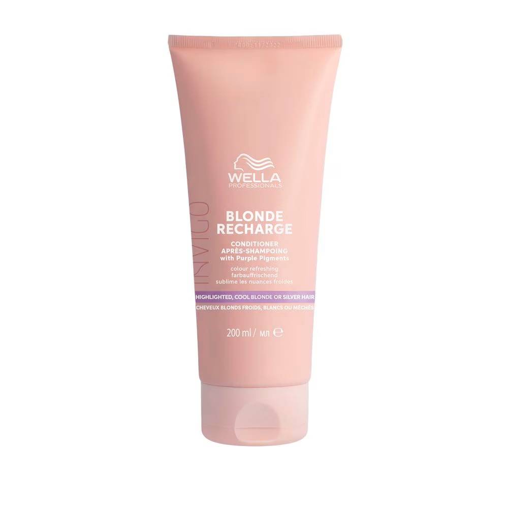 Balsam Wella Invigo Blonde Recharge Cool (Concentratie: Balsam, Gramaj: 200 ml)