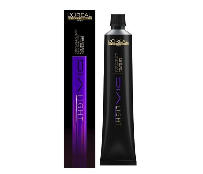 Vopsea de par semipermanenta fara amoniac Loreal Professionnel Dialight (Gramaj: 50 ml, Culoare vopsea: 7/, Concentratie: Vopsea semipermanenta)