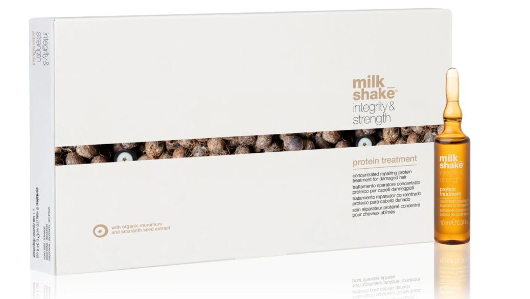 Tratament pentru par Milk Shake Integrity & Strength Protein 8x10ml (Concentratie: Tratamente pentru par, Gramaj: 8 x 12 ml)