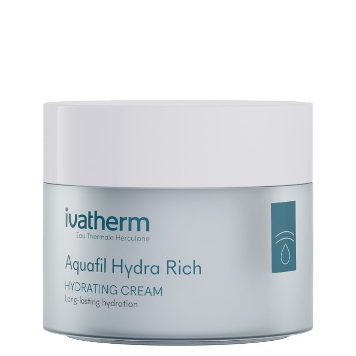 Crema hidratanta pentru piele uscata Aquafil Hydra Rich, Ivatherm (Concentratie: Crema, Gramaj: 50 ml)
