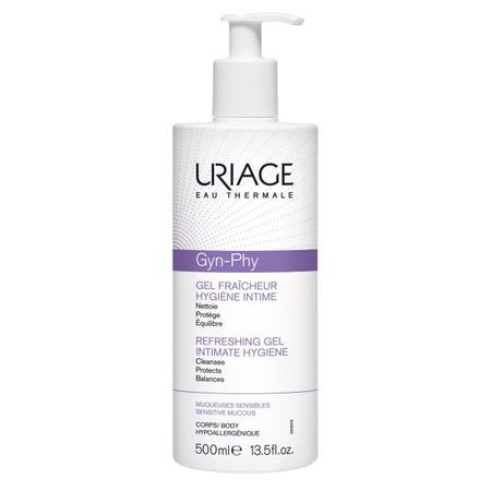 Gel pentru igiena intima Gyn Phy, Uriage (Gramaj: 500 ml, Concentratie: Gel de curatare)