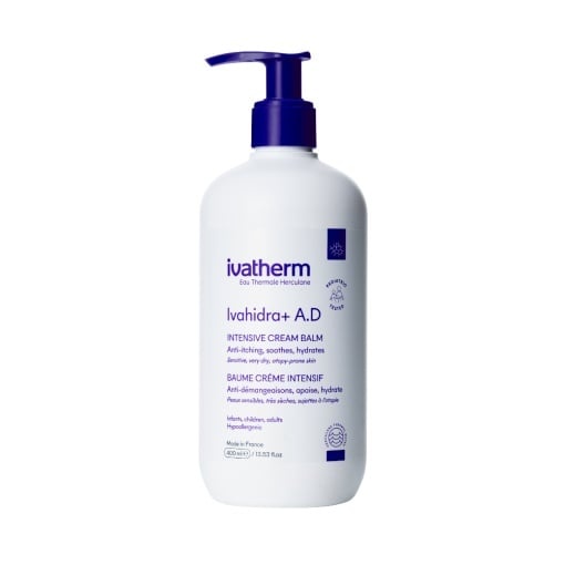 Balsam intens relipidant Ivahidra+ Ivatherm (Concentratie: Crema, Gramaj: 400 ml)