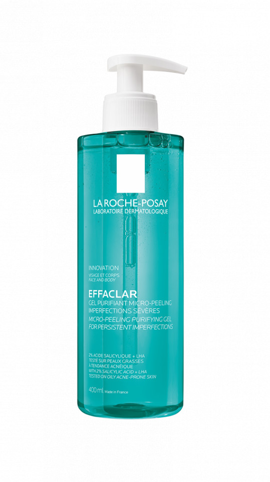 Gel de curatare micro-exfoliant Effaclar La Roche-Posay (Gramaj: 200 ml, Concentratie: Gel de curatare)