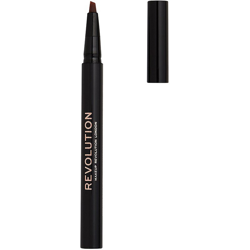 Creion pentru sprancene Makeup Revolution, Bushy Brow (Concentratie: Creion contur sprancene, Culoare produse: Ash Brown, Gramaj: 0,5 ml)