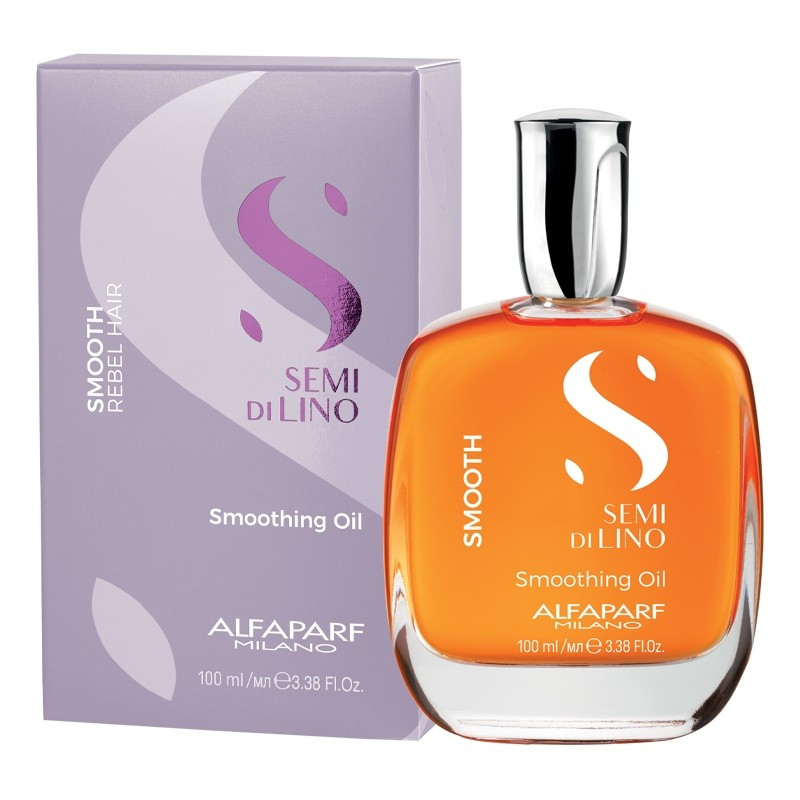 Ulei de netezire Alfaparf Milano Semi Di Lino Smoothing (Gramaj: 100 ml, Concentratie: Ulei de par)