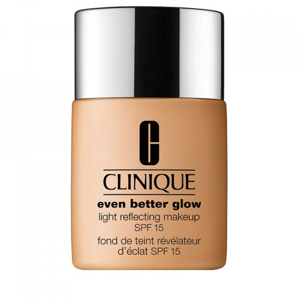 Oferte la Fond de ten Clinique Even Better Glow SPF 15 (Gramaj: 30 ml, Nuanta fond de ten: WN 54 Honey Wheat)