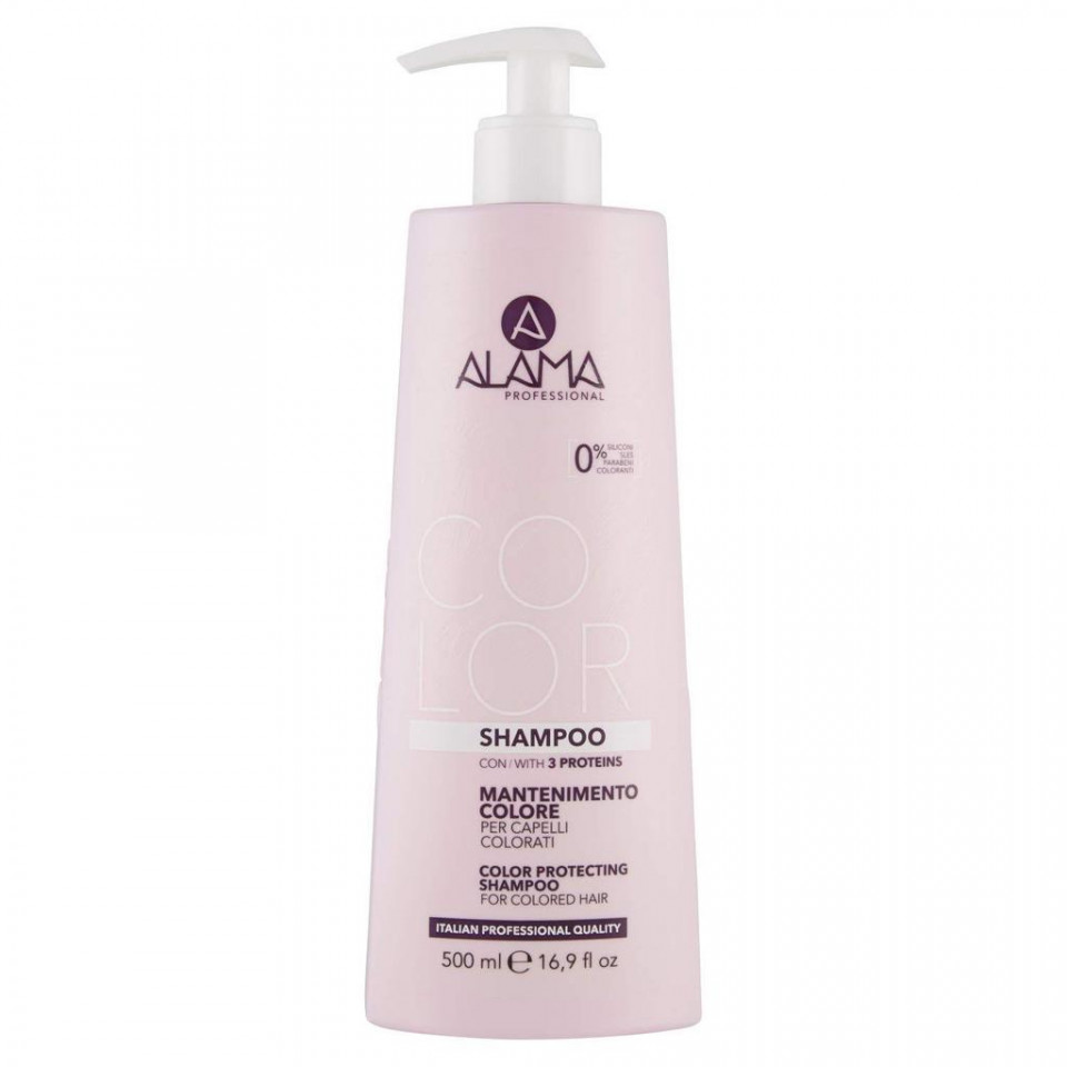 Sampon protectia culorii pentru par vopsit, ALAMA Color (Concentratie: Sampon, Gramaj: 500 ml)