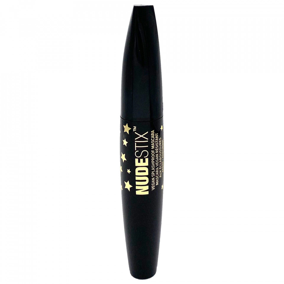 Mascara NUDESTIX Vegan Splashproof, 12 ml (Gramaj: 12 ml, Culoare produse: Black)
