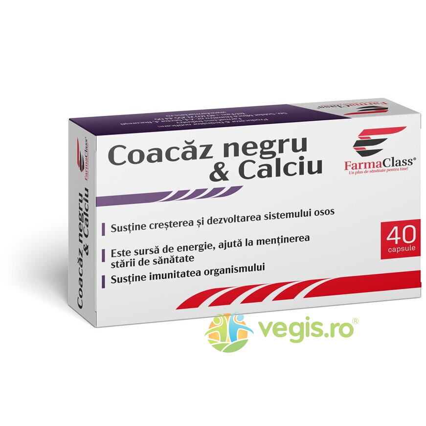 Coacaz Negru si Calciu 40cps