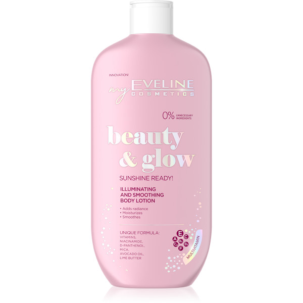 Balsam hidratant pentru corp, Sunshine Ready!, Eveline Cosmetics, 350 ml (Concentratie: Lotiune de Corp, Gramaj: 350 ml)