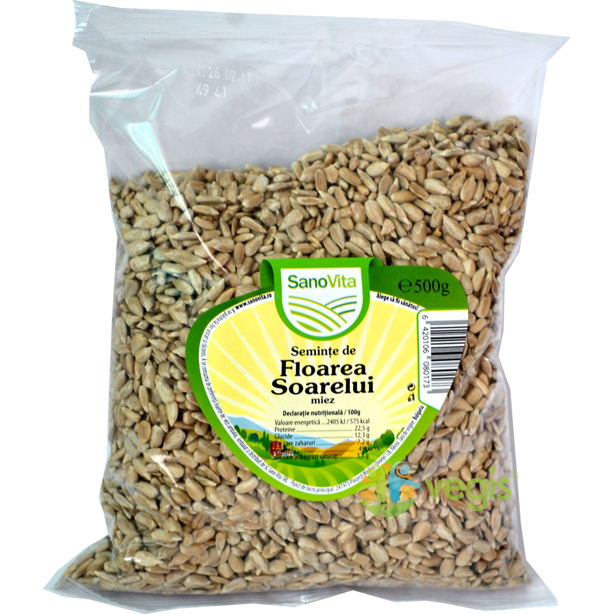 Seminte de Floarea Soarelui 500g