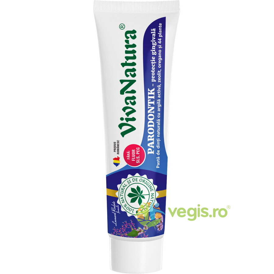 Pasta de Dinti fara Fluor Parodontik 80ml