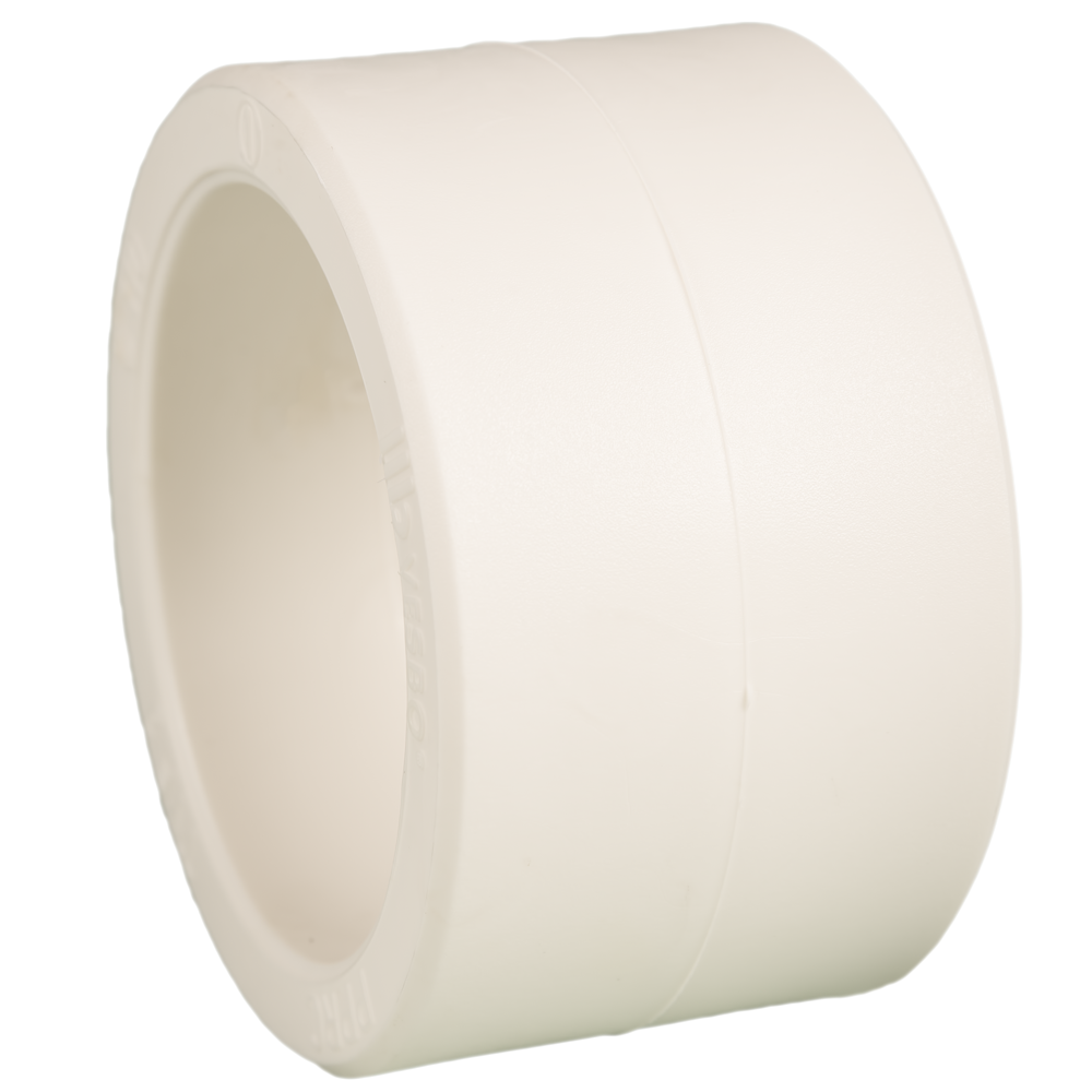 Mufa PPR 110 mm Vesbo, filet interior, alb