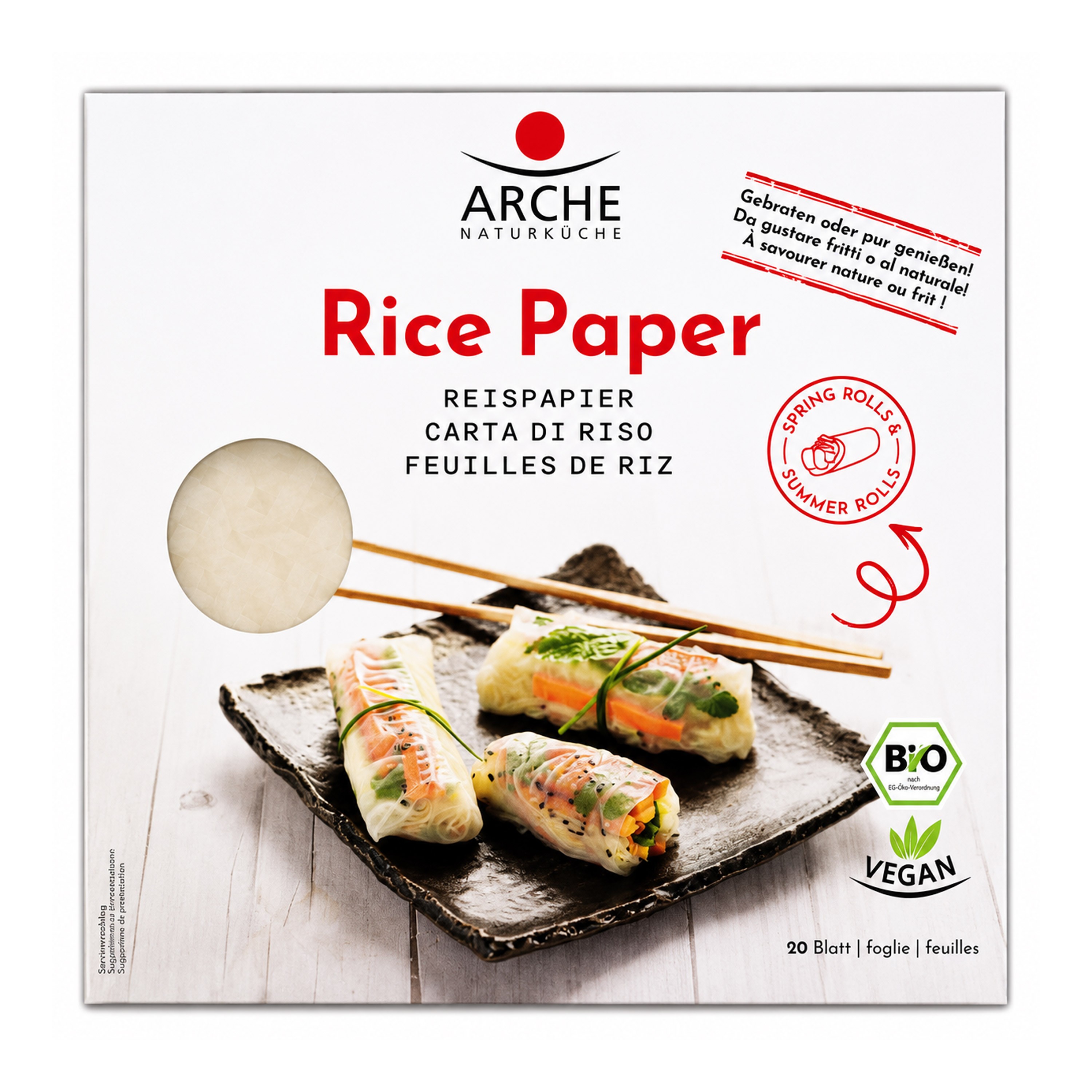 Foi de orez, bio, 150g Arche