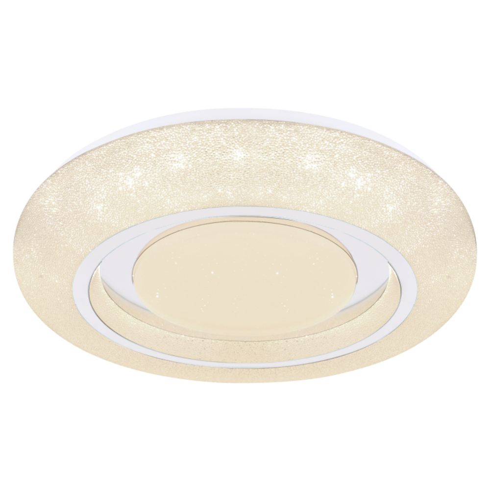 Plafoniera Globo Rada, metal, LED, 24 W, alb, 38 cm