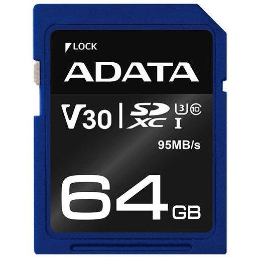 Card Premier Pro Video Full HD SDXC 64GB UHS-I U3 V30