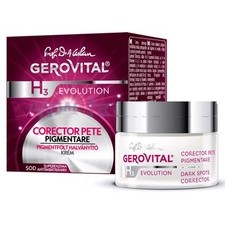 Corector pentru pete pigmentare Gerovital H3 Evolution (Concentratie: Crema pentru fata, Gramaj: 50 ml)