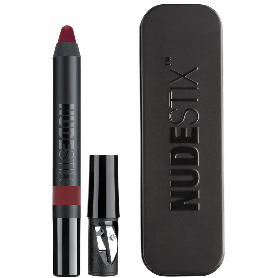 Creion pentru buze si obraji Nudestix Lips Intense Matte Lip + Cheek Pencil, 2,8 g (Gramaj: 2.8 g, Culoare produse: Icon)