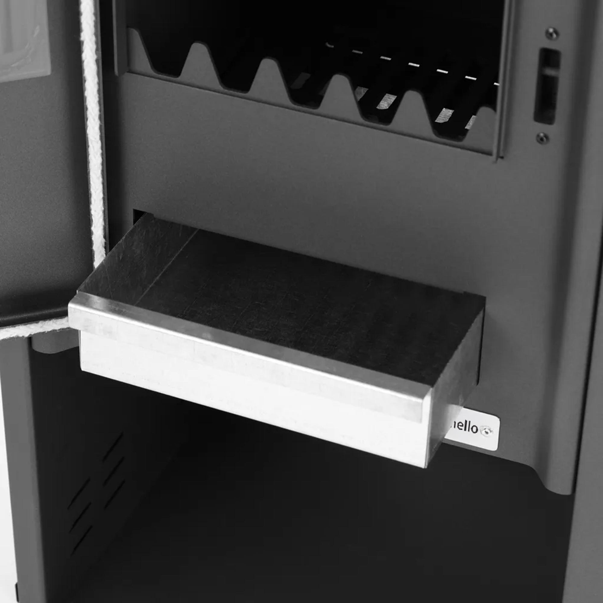 Pachet Termosemineu pe lemne brichete si carbune Fornello Roma E Ivory 22 kW 49x45x103 cm boiler termoelectric 100l teava vas expansiune pompa circulatie kit evacuare si fitinguri
