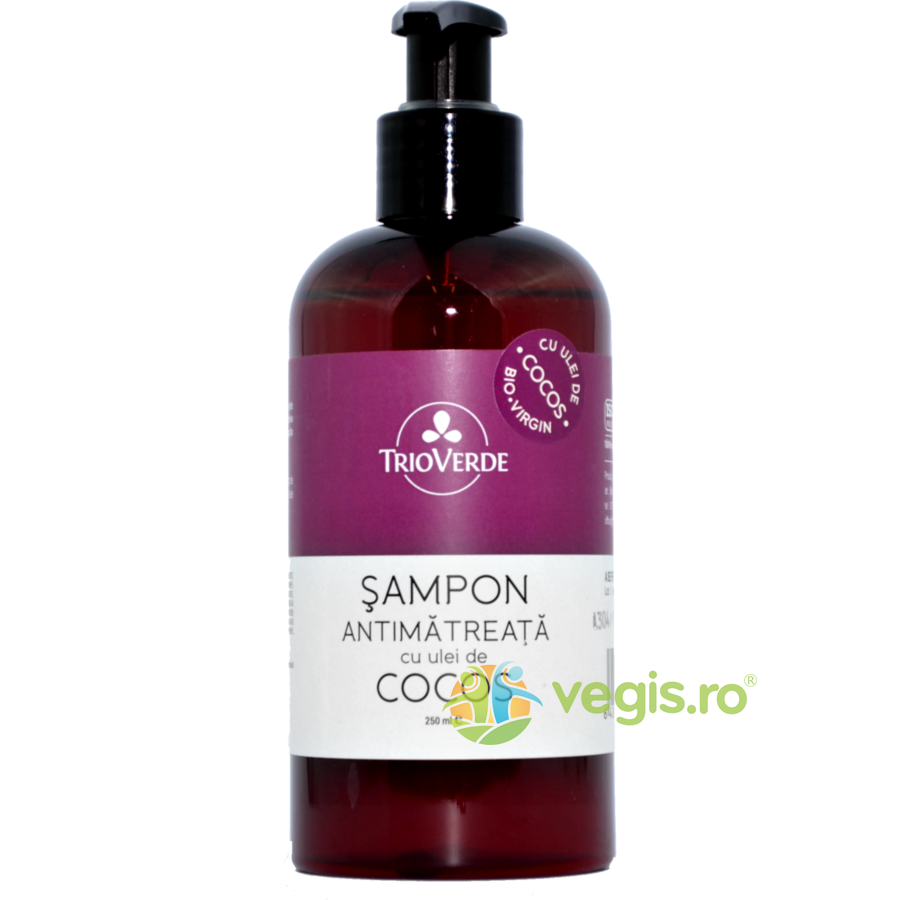 Sampon Antimatreata cu Ulei de Cocos 250ml