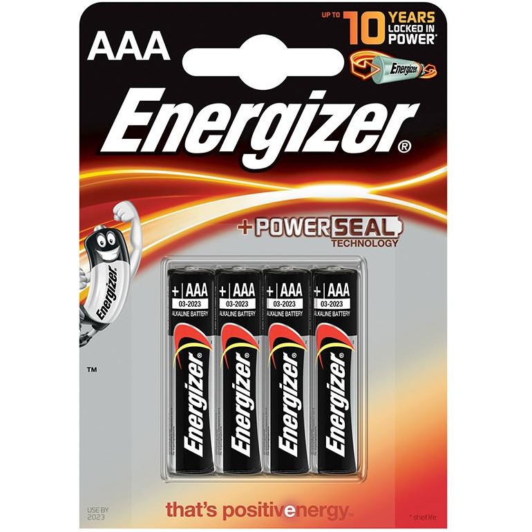 Baterie 7638900247893, ENERGIZER Base Power Seal, AAA, LR03, 1.5V, 4 pcs
